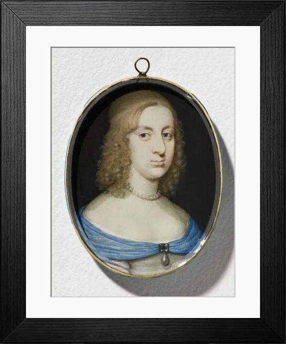 Framed Print : Christina, Queen of Sweden, 17th century. Creator: Pierre Signac Framed Print : Christina, Queen of Sweden, 17th century. Creator: Pierre Signac