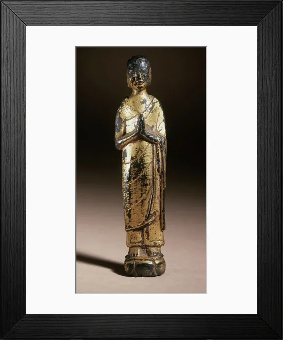 Framed Print : Monk, between 550 and 577. Creator: Unknown Framed Print : Monk, between 550 and 577. Creator: Unknown