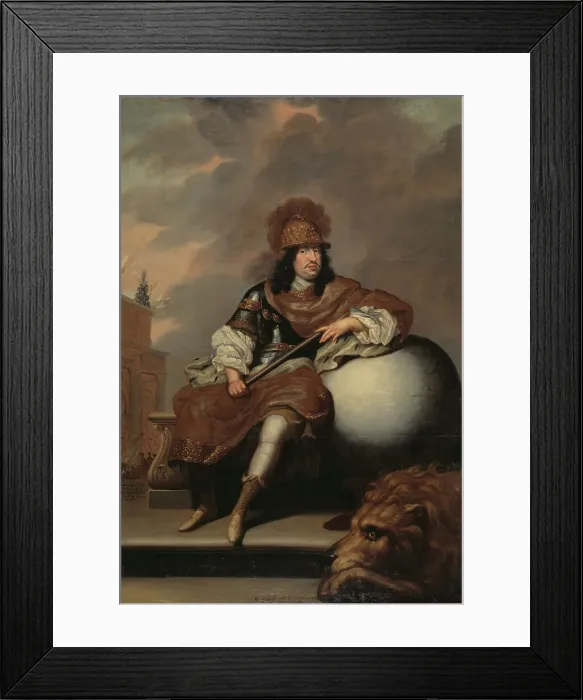 Framed Print : Karl X Gustav, 1622-1660, King of Sweden Palatine Count of Zweibrücken, c17th century. Creator: David von Krafft Framed Print : Karl X Gustav, 1622-1660, King of Sweden Palatine Count of Zweibrücken, c17th century. Creator: David von Krafft