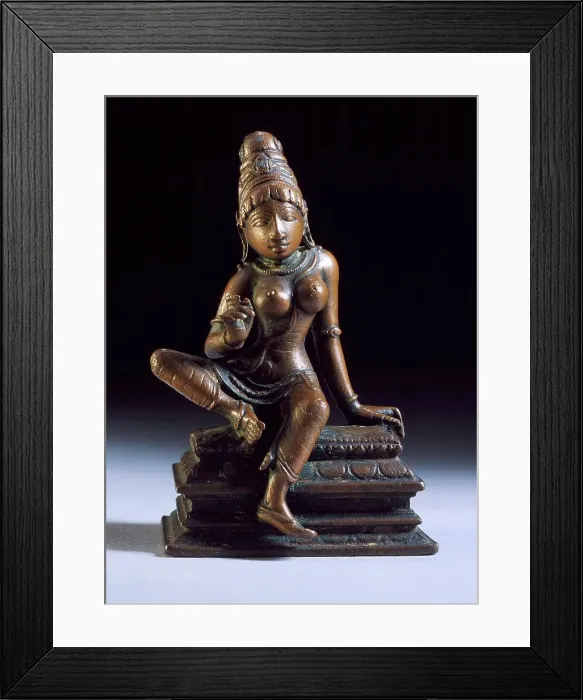 Framed Print : The Hindu Goddess Parvati, 11th century. Creator: Unknown Framed Print : The Hindu Goddess Parvati, 11th century. Creator: Unknown
