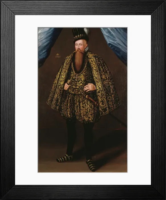 Framed Print : Johan III, 1537-92, King of Sweden. Creator: Unknown Framed Print : Johan III, 1537-92, King of Sweden. Creator: Unknown