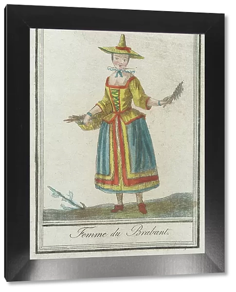 Costumes de Différents Pays, Femme du Brabant, c1797. Creators: Jacques Grasset de Saint-Sauveur, LF Labrousse