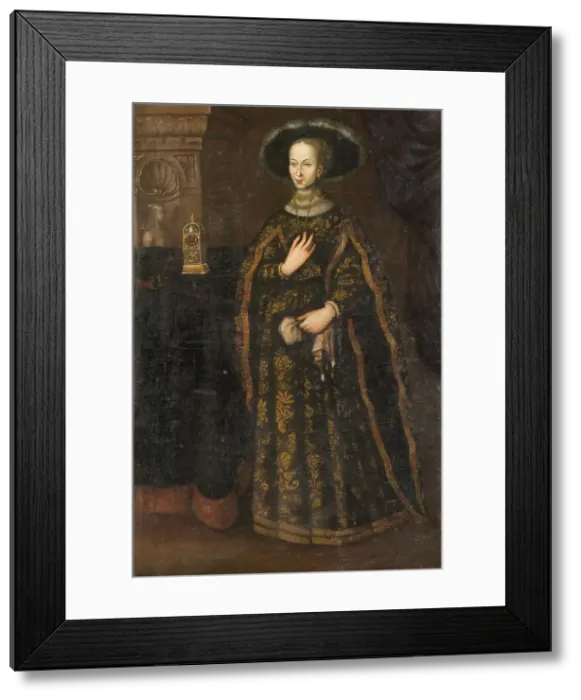 Framed Print : Margareta Eriksdotter (Vasa), died 1536. Creators: Johan Johansson Werner, Unknown Framed Print : Margareta Eriksdotter (Vasa), died 1536. Creators: Johan Johansson Werner, Unknown