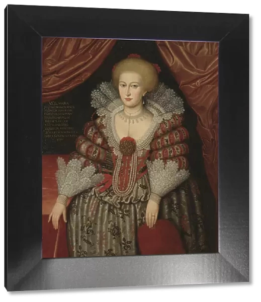 Maria Eleonora, 1599-1655, Princess of Brandenburg, Queen of Sweden, married to... 1619. Creator: Unknown