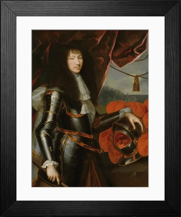 Framed Print : Louis XIV, 1638-1715, King of France, 1664. Creator: Anon Framed Print : Louis XIV, 1638-1715, King of France, 1664. Creator: Anon