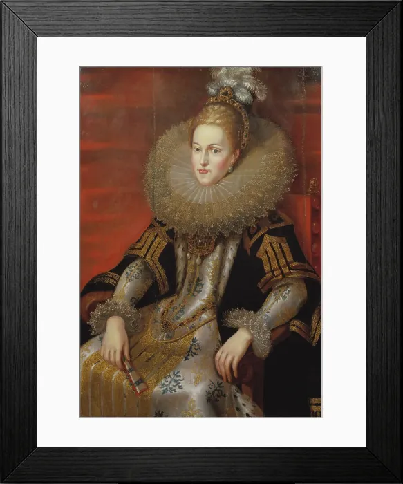 Framed Print : Isabella Klara Eugenia, 1566-1633, Princess of Spain, Archduchess of Austria. Creator: Anon Framed Print : Isabella Klara Eugenia, 1566-1633, Princess of Spain, Archduchess of Austria. Creator: Anon