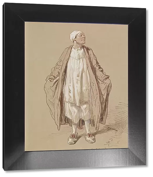 Man in Night Dress, 1804-1866. Creator: Paul Gavarni