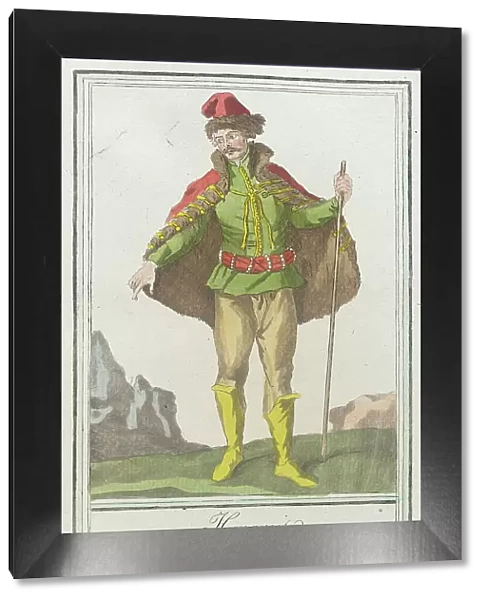 Costumes de Différents Pays, Hongrois, c1797. Creators: Jacques Grasset de Saint-Sauveur, LF Labrousse