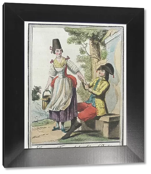 Costumes de Différents Pays, Homme et Femme de la Silesie Prussienne, c1797. Creators: Jacques Grasset de Saint-Sauveur, LF Labrousse