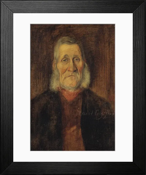 Framed Print : Kalle-i-Sandbäcken, a Småland Personality, c1900s. Creator: Albert Engstrom Framed Print : Kalle-i-Sandbäcken, a Småland Personality, c1900s. Creator: Albert Engstrom