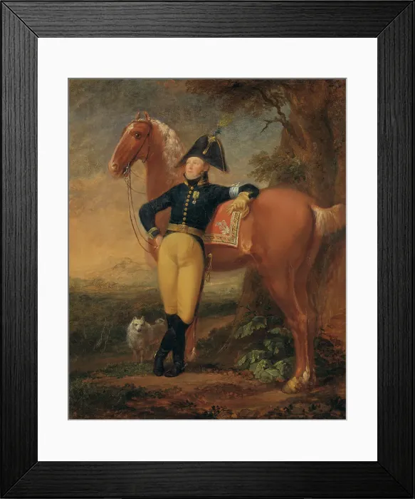 Framed Print : Johan Adam von Gertten (1767-1835), late 18th-early 19th century. Creator: Alexander Lauréus Framed Print : Johan Adam von Gertten (1767-1835), late 18th-early 19th century. Creator: Alexander Lauréus