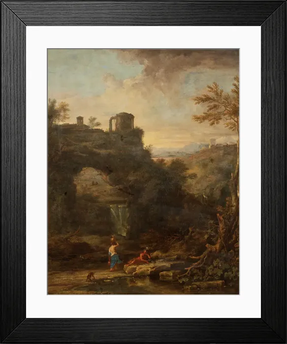 Framed Print : Landscape with a Tholos. Creator: Alessio de Marchis Framed Print : Landscape with a Tholos. Creator: Alessio de Marchis