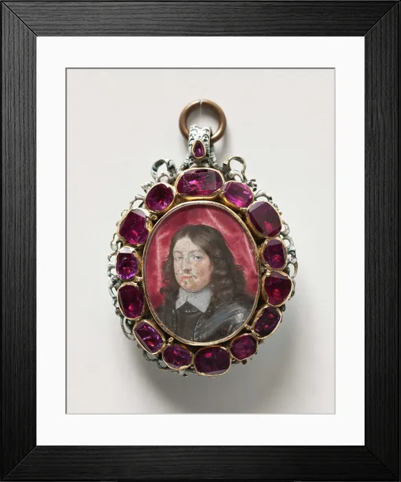 Framed Print : Charles X Gustav. Creator: Alexander Cooper Framed Print : Charles X Gustav. Creator: Alexander Cooper