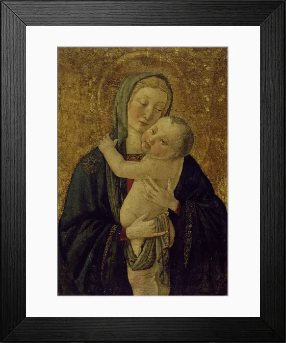 Framed Print : Madonna and Child, c1480. Creator: Cosimo Rosselli Framed Print : Madonna and Child, c1480. Creator: Cosimo Rosselli