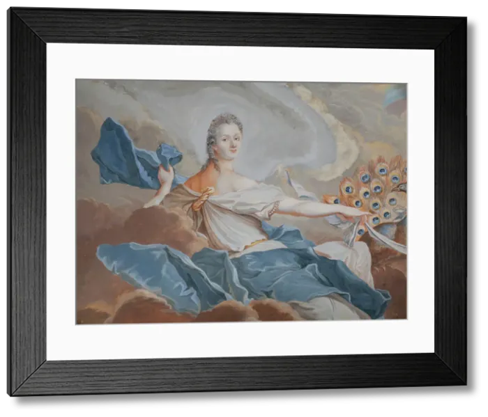Framed Print : Juno, goddess of marriage, 1765. Creator: Alexander Meurling Framed Print : Juno, goddess of marriage, 1765. Creator: Alexander Meurling