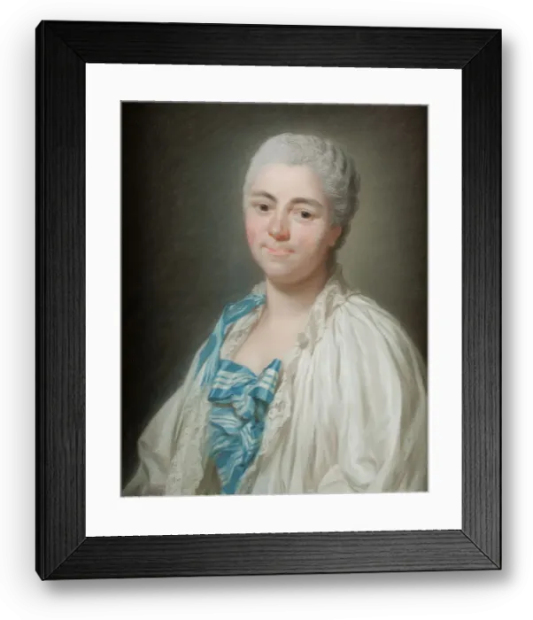 Framed Print : Marie Charlotte Madeleine Boutin de La Colombière, Vicomtesse de Montboissier (1729-1782), 1759. Creator: Alexander Roslin Framed Print : Marie Charlotte Madeleine Boutin de La Colombière, Vicomtesse de Montboissier (1729-1782), 1759. Creator: Alexander Roslin