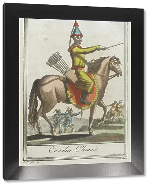 Costumes de Différents Pays, Cavalier Chinois, c1797. Creators: Jacques Grasset de Saint-Sauveur, LF Labrousse