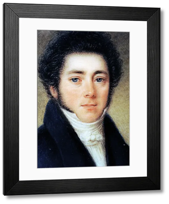Framed Print : Jacob Gödecke (1757-1823), sugar mill owner in Södermalm in Stockholm, 1822. Creator: Anders Gustaf Andersson Framed Print : Jacob Gödecke (1757-1823), sugar mill owner in Södermalm in Stockholm, 1822. Creator: Anders Gustaf Andersson