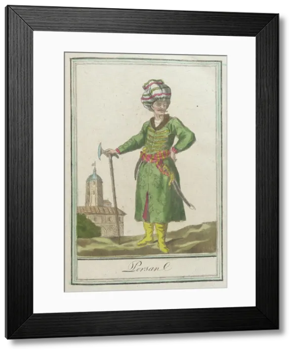 Framed Print : Costumes de Différents Pays, Persan, c1797. Creators: Jacques Grasset de Saint-Sauveur, LF Labrousse Framed Print : Costumes de Différents Pays, Persan, c1797. Creators: Jacques Grasset de Saint-Sauveur, LF Labrousse