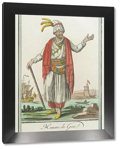Costumes de Différents Pays, Homme de Goa, c1797. Creators: Jacques Grasset de Saint-Sauveur, LF Labrousse