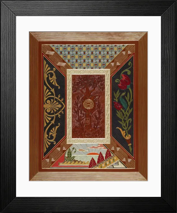 Framed Print : Cover of Modern Bookbinding Practically Considered, 1889. Creator: Léon Gruel. Cover of Modern Bookbinding Practically Considered, 1889. Creator: Léon Gruel Framed Print : Cover of Modern Bookbinding Practically Considered, 1889. Creator: Léon Gruel. Cover of Modern Bookbinding Practically Considered, 1889. Creator: Léon Gruel