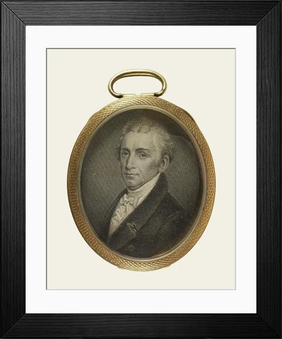 Framed Print : James Munroe, 19th century. Creator: Unknown Framed Print : James Munroe, 19th century. Creator: Unknown