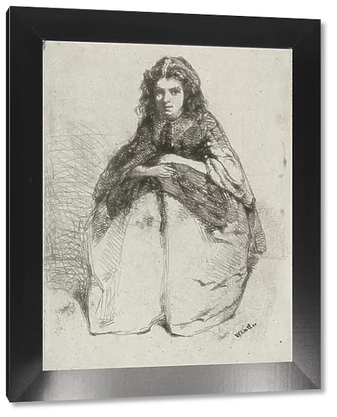 Fumette, 1858. Creator: James Abbott McNeill Whistler