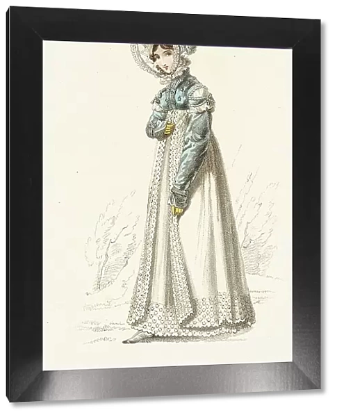 Fashion Plate (Walking Dress), 1819. Creator: John Bell