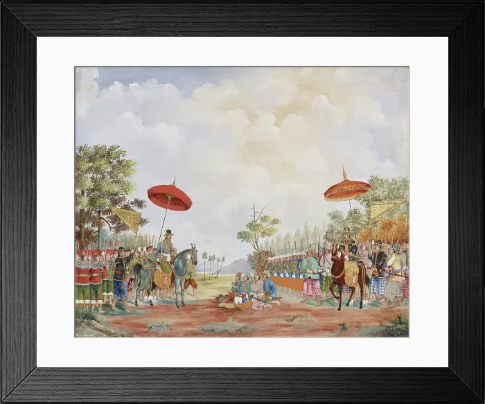 Framed Print : A Surrender, early 20th century. Creator: Unknown Framed Print : A Surrender, early 20th century. Creator: Unknown
