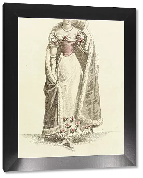 Fashion Plate (Opera Costume), 1820. Creator: John Bell