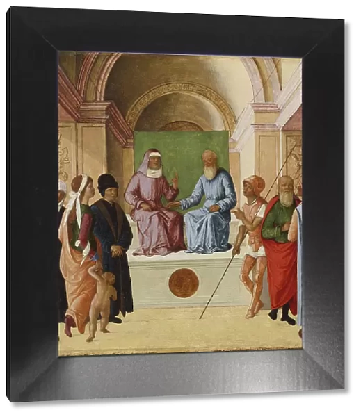 The Story of Susanna: The Elders as Judges, c1488-90. Creator: Lorenzo Costa