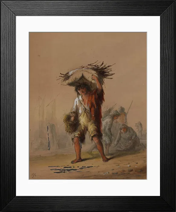 Framed Print : Wharf Rat, mid 19th century. Creator: Alfred Jacob Miller Framed Print : Wharf Rat, mid 19th century. Creator: Alfred Jacob Miller
