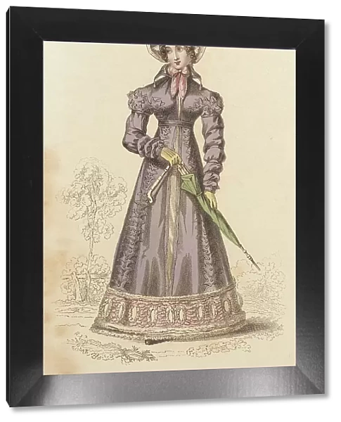 Fashion Plate (Carriage Dress), 1824. Creator: John Bell