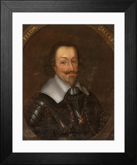 Framed Print : Matthias von Gallas, 1584-1647, c17th century. Creator: Anon Framed Print : Matthias von Gallas, 1584-1647, c17th century. Creator: Anon