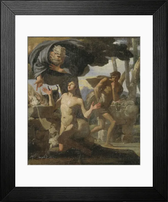 Framed Print : The Sacrifice of Abel. Study. Creator: Charles Mellin Framed Print : The Sacrifice of Abel. Study. Creator: Charles Mellin