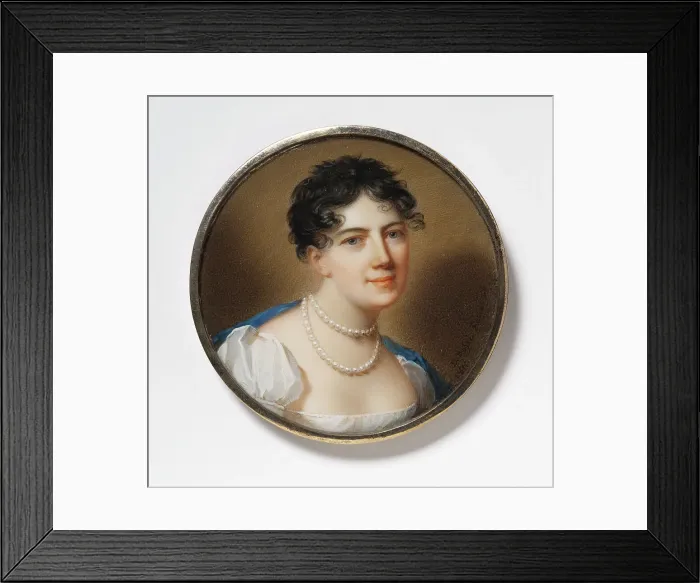 Framed Print : Ulrika Magdalena Levin, 1771-1828, married 1. Björkman, 2. Skjöldebrand, Baroness, 1811. Creator: Giovanni Domenico Bossi Framed Print : Ulrika Magdalena Levin, 1771-1828, married 1. Björkman, 2. Skjöldebrand, Baroness, 1811. Creator: Giovanni Domenico Bossi