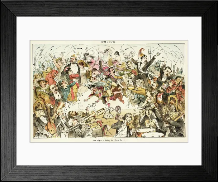 Framed Print : Cartoon from Puck, between 1880 and 1889. Creators: Joseph Keppler, Bernhard Gillam Framed Print : Cartoon from Puck, between 1880 and 1889. Creators: Joseph Keppler, Bernhard Gillam