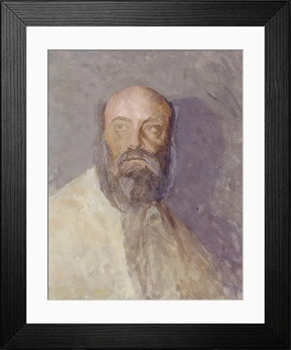 Framed Print : The Poet Gustav Fröding, c1900s, Creator: Sven Richard Bergh Framed Print : The Poet Gustav Fröding, c1900s, Creator: Sven Richard Bergh
