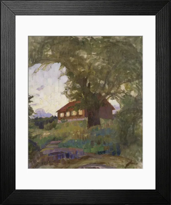 Framed Print : The Verger's House at Tyresö, 1911. Creator: Sven Richard Bergh Framed Print : The Verger's House at Tyresö, 1911. Creator: Sven Richard Bergh
