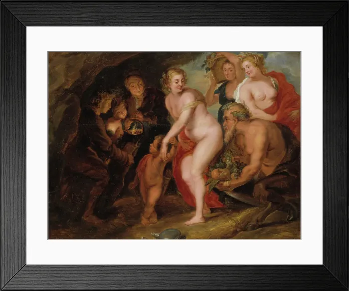 Framed Print : Without Ceres and Bacchus Venus freezes, 1667. Creator: Anon. Without Ceres and Bacchus Venus freezes, 1667. Creator: Anon Framed Print : Without Ceres and Bacchus Venus freezes, 1667. Creator: Anon. Without Ceres and Bacchus Venus freezes, 1667. Creator: Anon