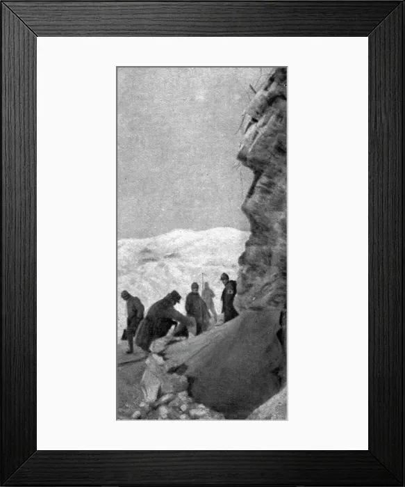 Framed Print : French success on the Italian front; An aid station, 1917. Creator: Unknown Framed Print : French success on the Italian front; An aid station, 1917. Creator: Unknown