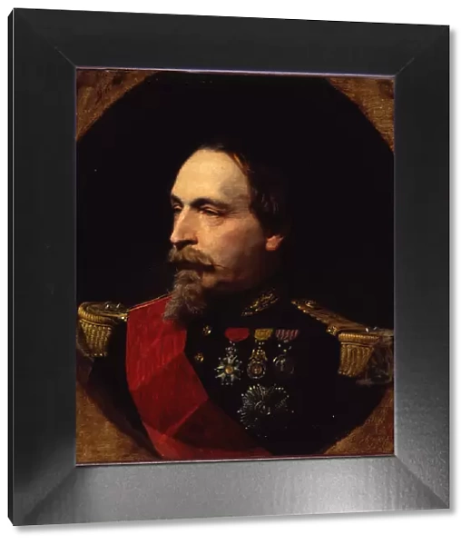 Portrait of Napoleon III, 1868. Creator: Adolphe Yvon