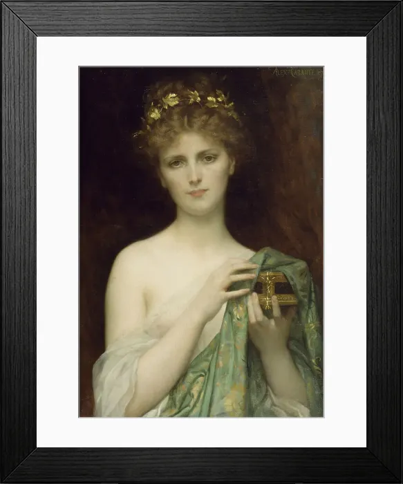 Framed Print : Pandora, 1873. Creator: Alexandre Cabanel Framed Print : Pandora, 1873. Creator: Alexandre Cabanel