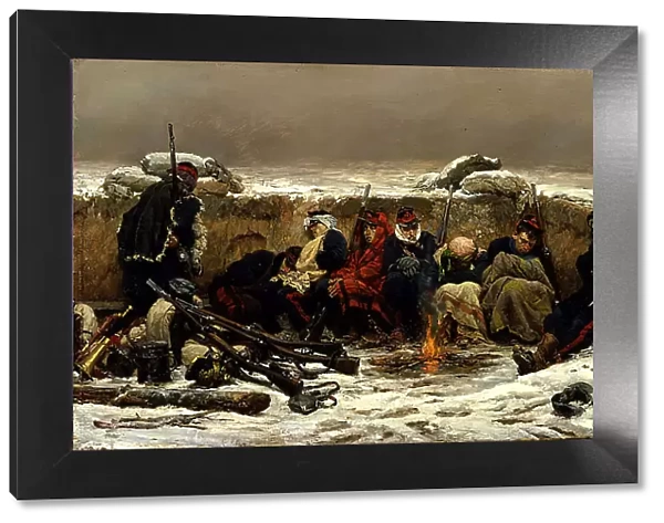 In the Trenches, 1874. Creator: Alphonse de Neuville
