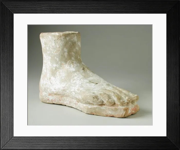 Framed Print : Foot, Hellenistic Period (400-150 BCE). Creator: Unknown Framed Print : Foot, Hellenistic Period (400-150 BCE). Creator: Unknown