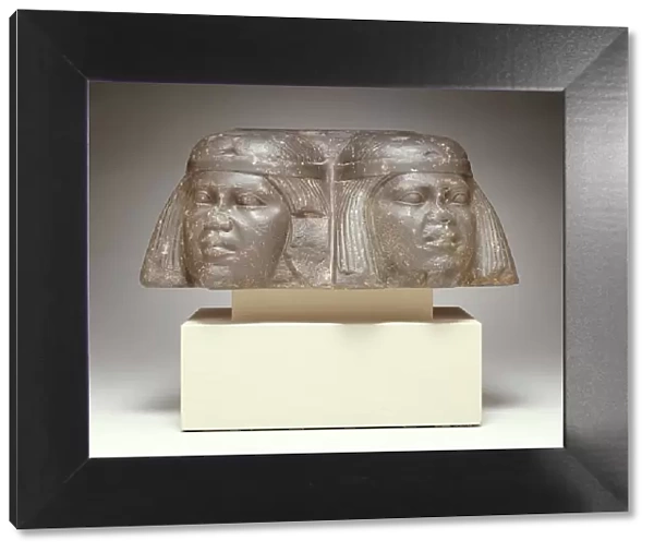 Heads of Prisoners, 1878-1783 B.C.. Creator: Unknown