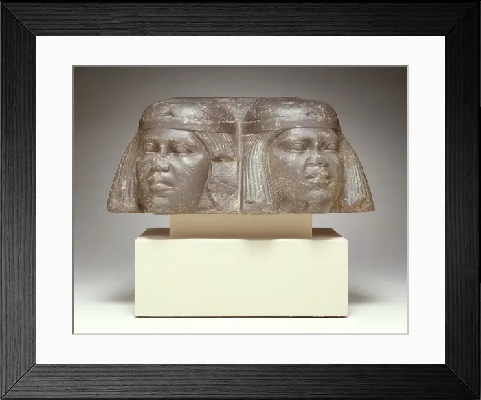 Framed Print : Heads of Prisoners, 1878-1783 B.C.. Creator: Unknown Framed Print : Heads of Prisoners, 1878-1783 B.C.. Creator: Unknown