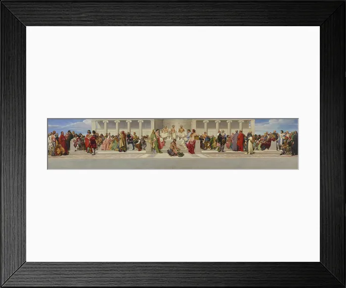 Framed Print : Replica of The Hémicycle, 1853. Creator: Charles Beranger Framed Print : Replica of The Hémicycle, 1853. Creator: Charles Beranger