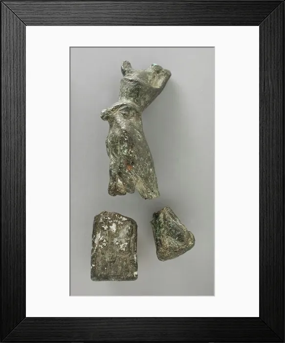 Framed Print : Figurine of Horus, Lord of the Two Lands, Late Period-Ptolemaic Period (664-30 BCE). Creator: Unknown Framed Print : Figurine of Horus, Lord of the Two Lands, Late Period-Ptolemaic Period (664-30 BCE). Creator: Unknown