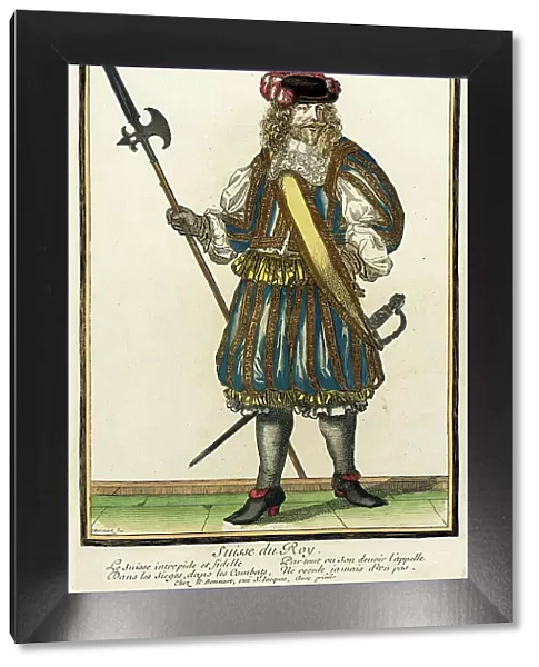 Recueil des modes de la cour de France, Suisse du Roy, between circa 1678 and circa 1693. Creator: Nicolas Bonnart